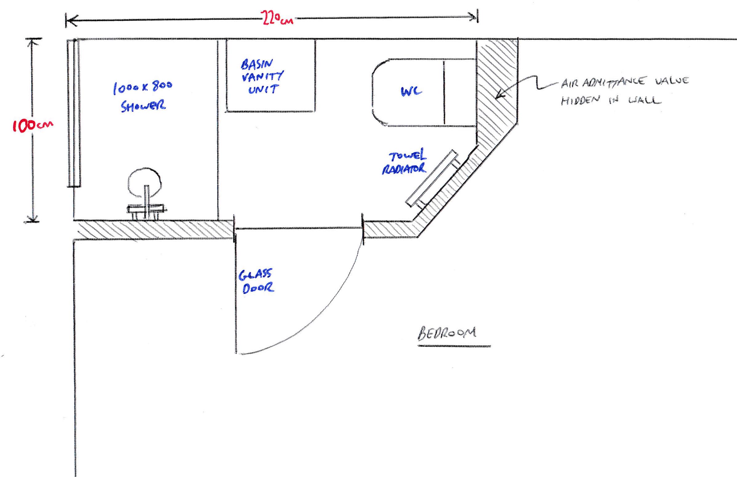 Simple Ensuite Floor Plans Placement HG Styler