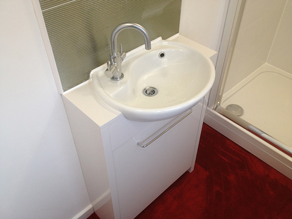 En Suite Narrow Basin With Bathroom Installation In Leeds