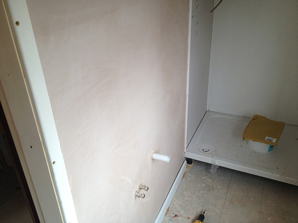 Plastering An En Suite Internally In Leeds With Bathroom Installation