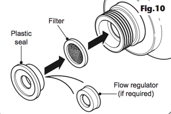 Insert The Filter And Seals Diagram With Bathroom Installation In Leeds