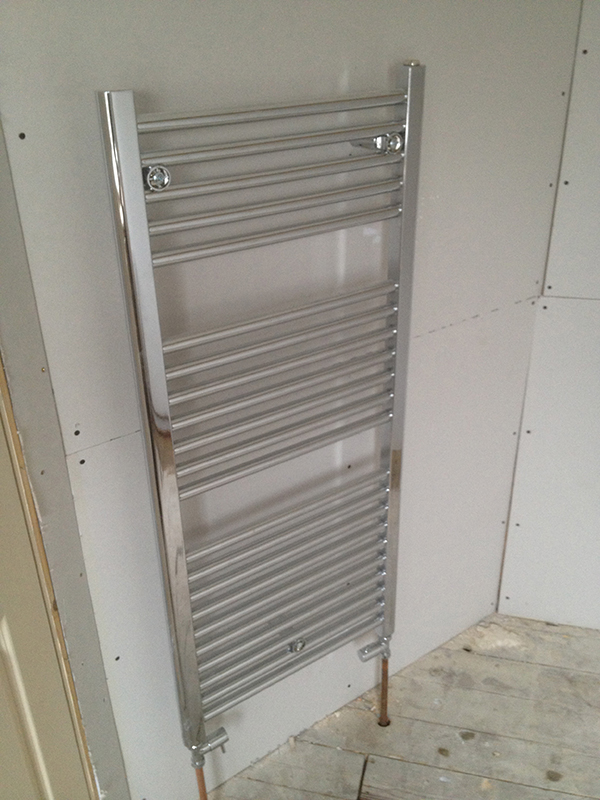 Fitting A Towel Radiator Correctly With Bathroom Installation In Leeds