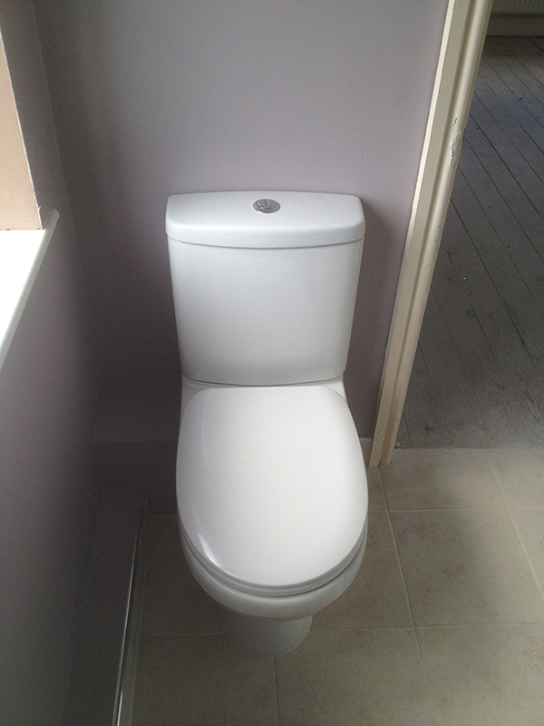 New Toilet With Bathroom Installation In Leeds