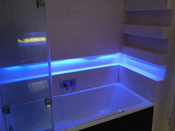 Tanked Bath Area With Bathroom Installation In Leeds