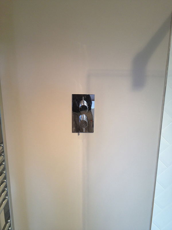 Concealed Shower Valve Pipework With Bathroom Installation In Leeds