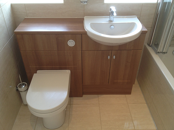 Toilet And Basin Furniture With Bathroom Installation In Leeds