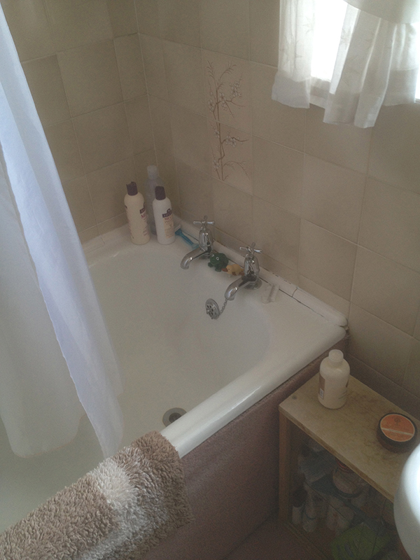 Bath Prior To New Bathroom Fitting With Bathroom Installation In Leeds