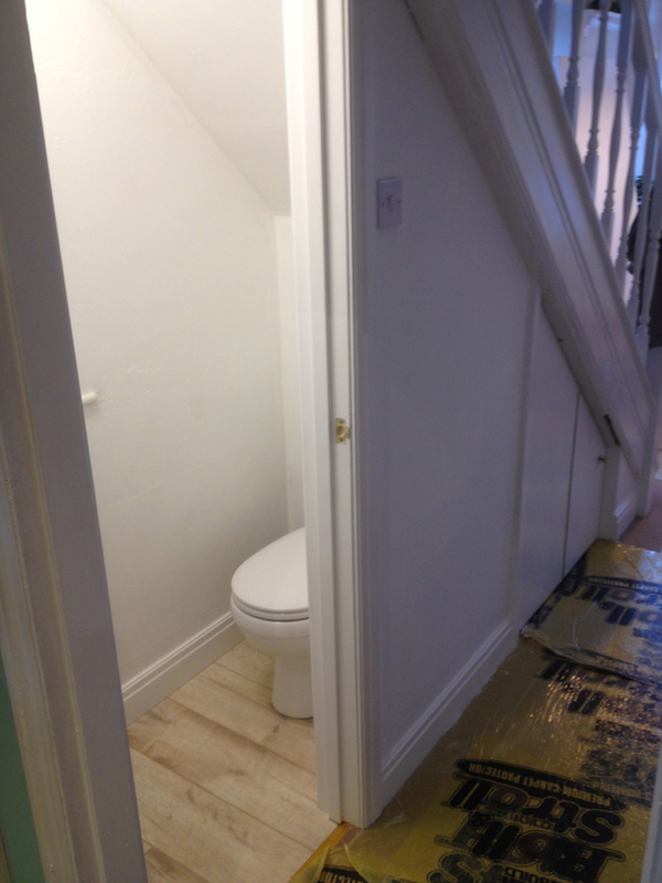 Complete Downstairs Toilet Added With Bathroom Installation In Leeds