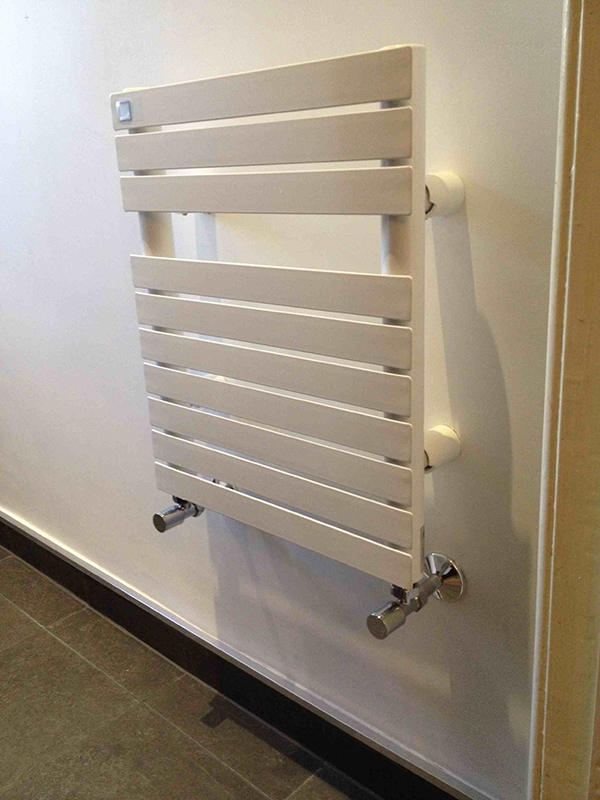 Designer Towel Radiator With Bathroom Installation In Leeds