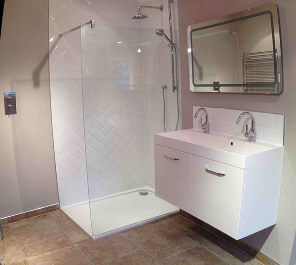 Finished Bathroom Bramhope, Leeds With Bathroom Installation In Leeds