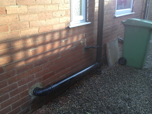 Amending An Existing Soil Stack To Add A Downstairs Toilet With Bathroom Installation In Leeds