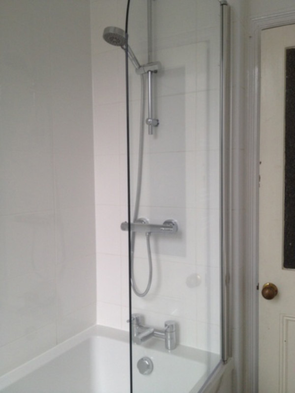 White Tiles, White Grout & White Silicone With Bathroom Installation In Leeds