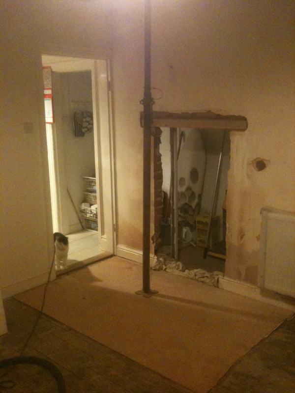 Adding A Doorway Under The Stairs With Bathroom Installation In Leeds