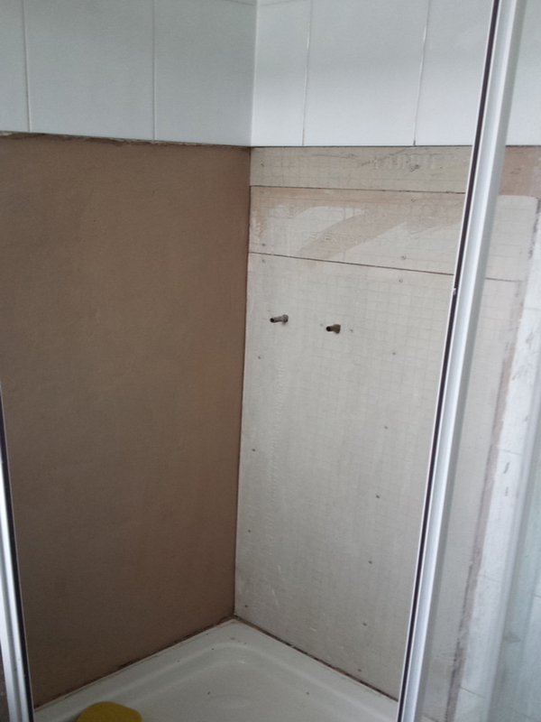 Boarded Out Tile Enclosure With Bathroom Installation In Leeds