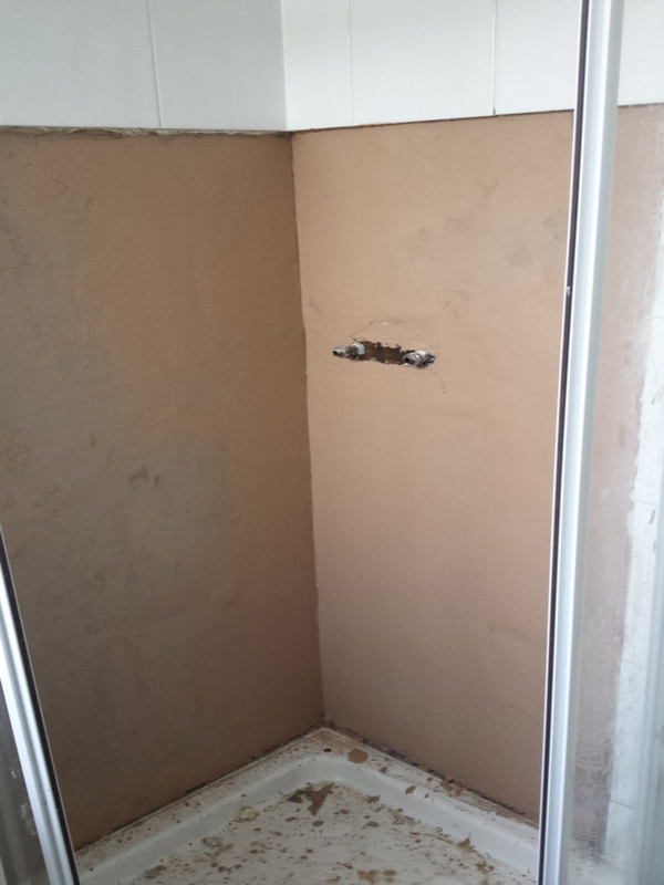 Bonding Out Wall Level With Bathroom Installation In Leeds