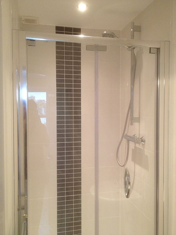 Final Shower Installation With Bathroom Installation In Leeds