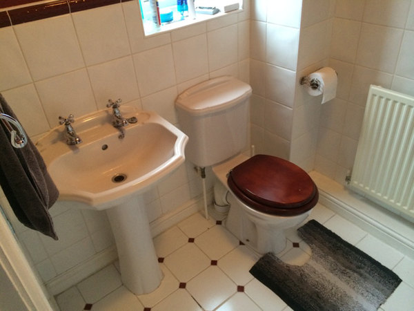Freestanding Toilet And Basin With Bathroom Installation In Leeds