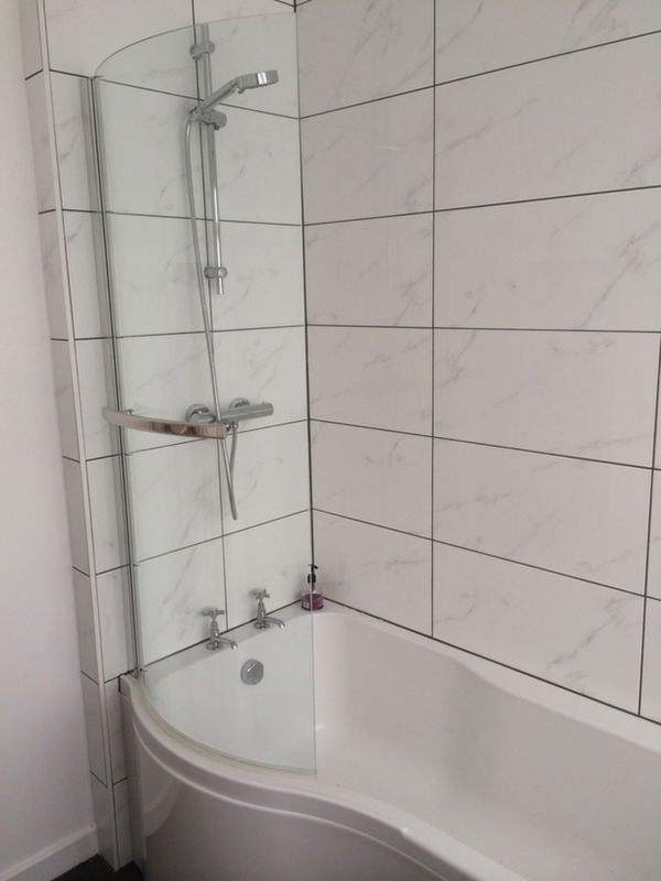 Shower Bath With Bathroom Installation In Leeds