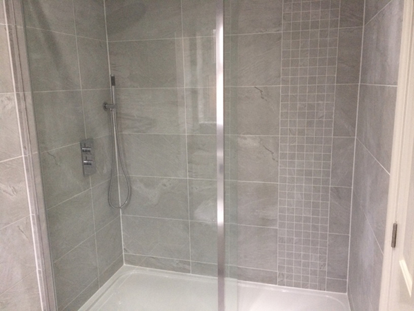 Walk In Shower Enclosure With Bathroom Installation In Leeds
