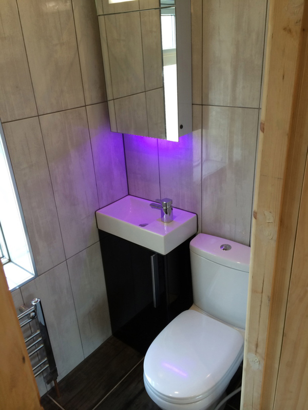 Illuminated Mirror With Bathroom Installation In Leeds