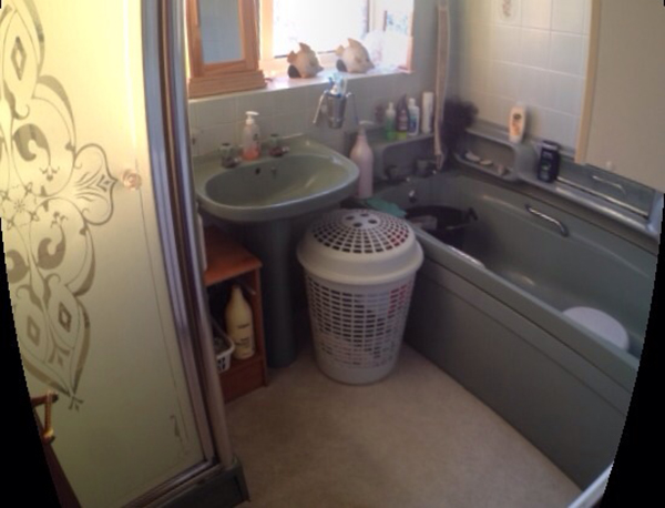 Bathroom Prior To Redesign With Bathroom Installation In Leeds