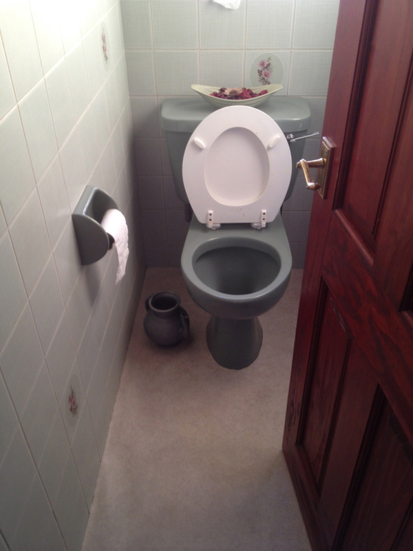 Separate Toilet Before Renovation With Bathroom Installation In Leeds