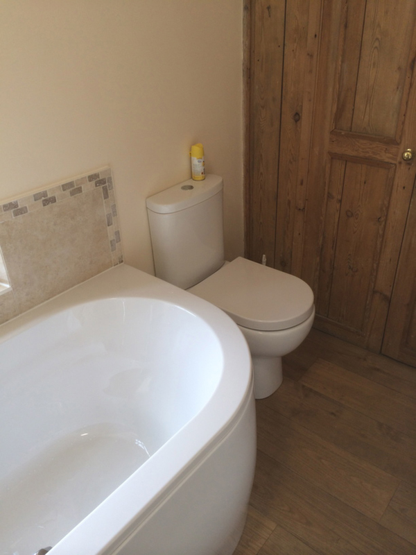 Close Coupled Toilet With Bathroom Installation In Leeds