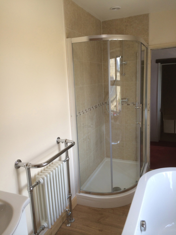 Completed Enclosure With Bathroom Installation In Leeds