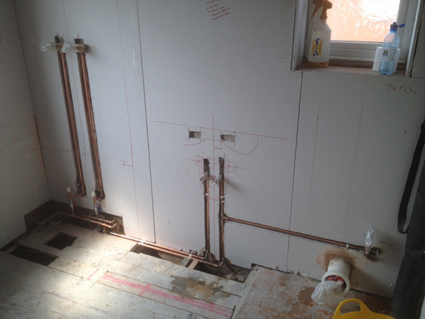 Co-Ordinating 1st And 2nd Fix Plumbing With Bathroom Installation In Leeds