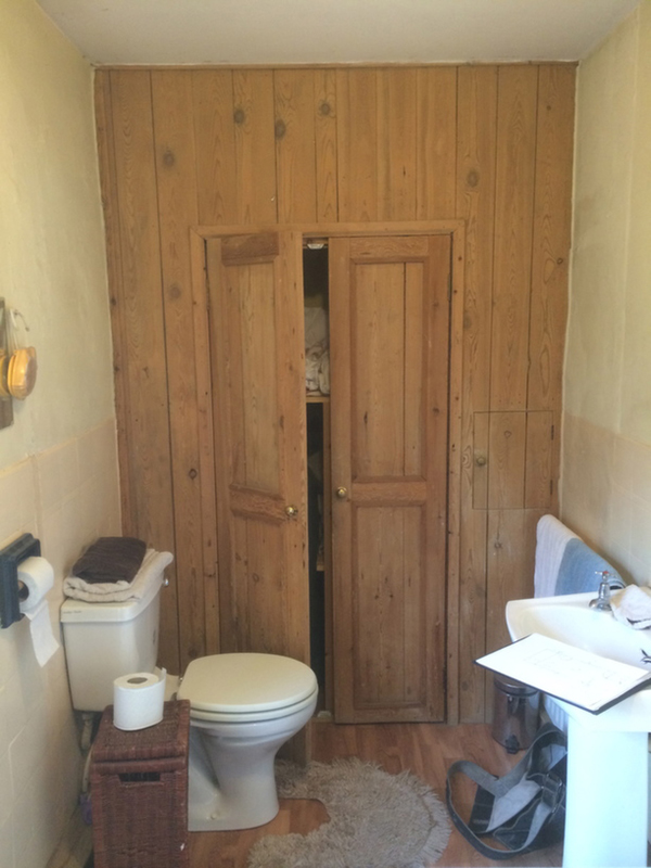 Old Toilet With Bathroom Installation In Leeds