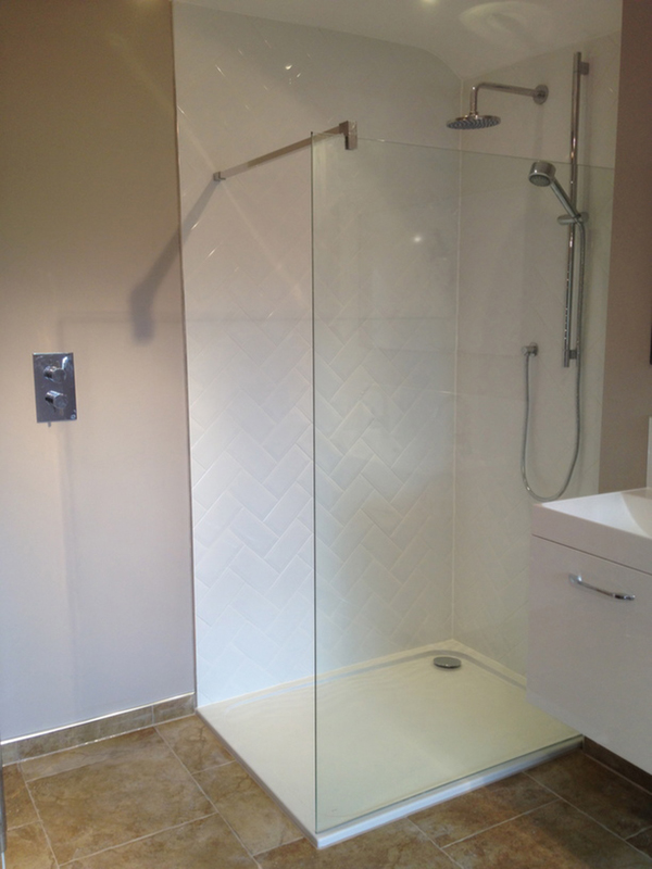 Shower Valve Installation After With Bathroom Installation In Leeds
