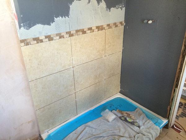 Tiling A Shower Enclosure Uk Bathroom, How To Replace A Shower Base With Tile Walls