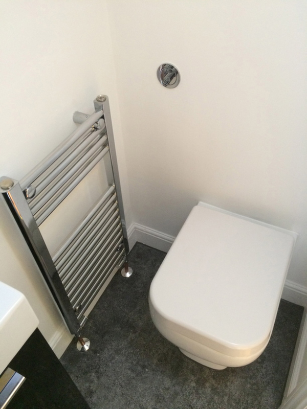 Toilet And Concealed Cistern With Bathroom Installation In Leeds