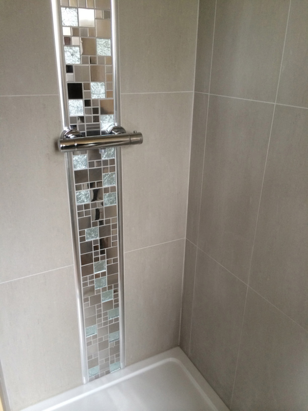 Shower Enclosure In Small En Suite With Bathroom Installation In Leeds
