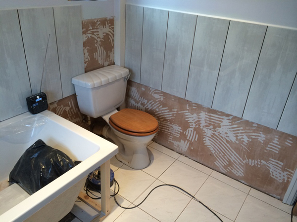 In Situ Toilet With Bathroom Installation In Leeds