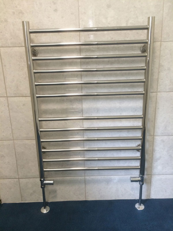 Towel Radiator With Bathroom Installation In Leeds