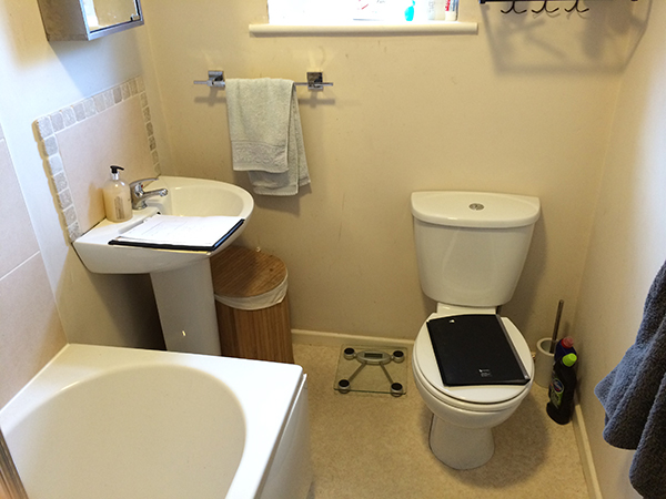 Bathroom Ready For Renovation With Bathroom Installation In Leeds