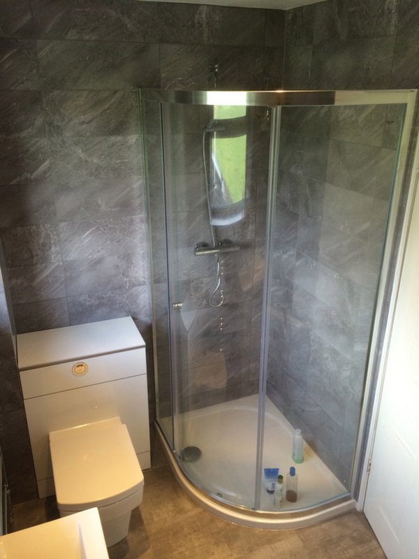 Larger Shower Enclosure In New Bathroom With Bathroom Installation In Leeds
