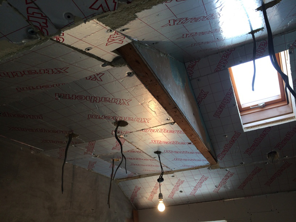 Insulating A Bathroom Ceiling With Bathroom Installation In Leeds