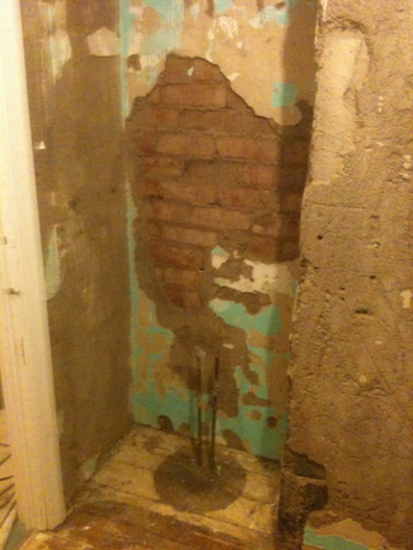 Preparing Walls For Tiling Removing, How To Re Tile A Bathroom Wall