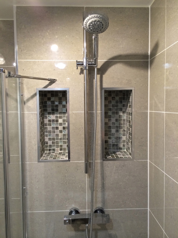 Tiled Alcove UK Bathroom Guru With Bathroom Installation In Leeds