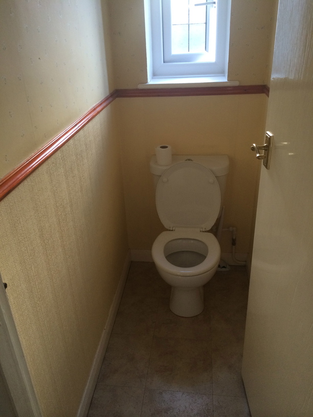 separate toilet before