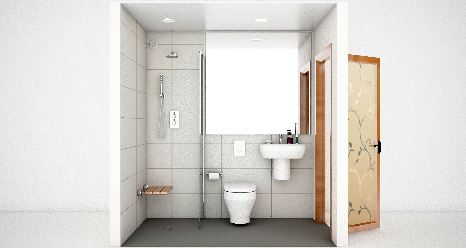 CAD vs sketching bathrooms 2