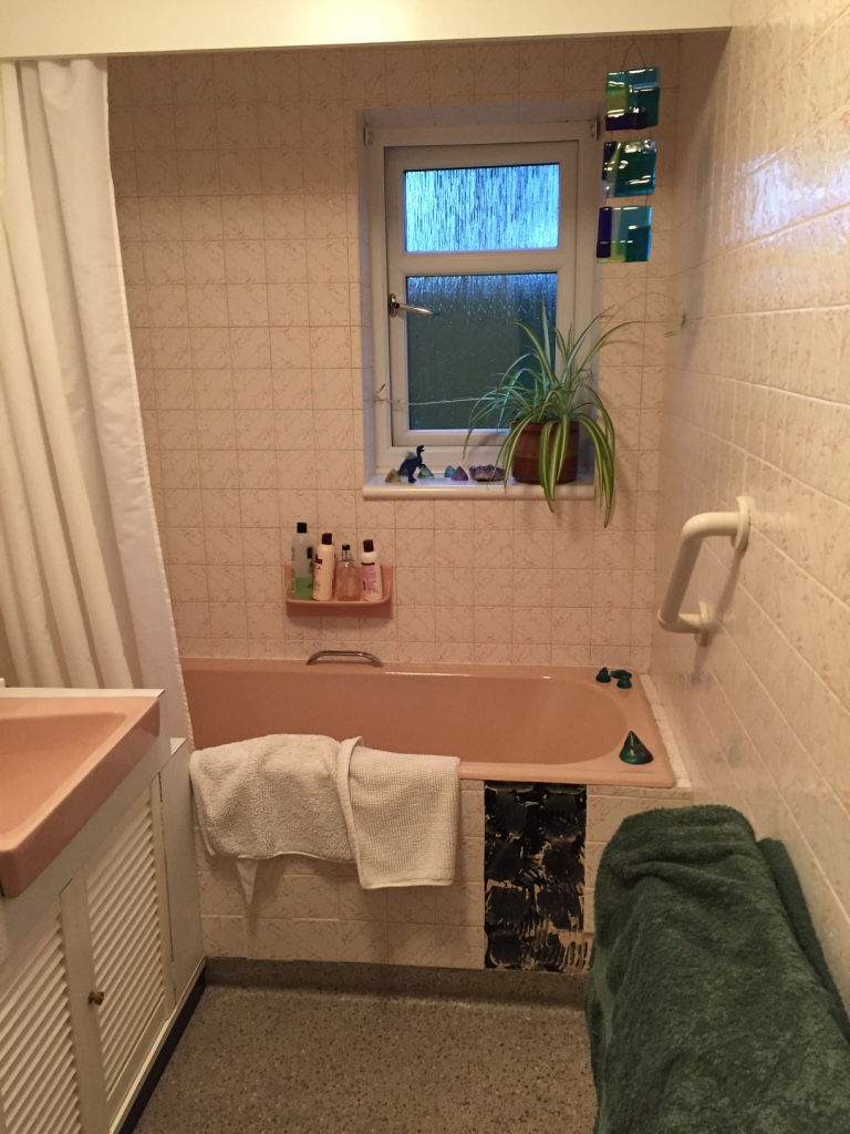 Dated bathroom prior to renovation