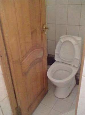 door vs toilet
