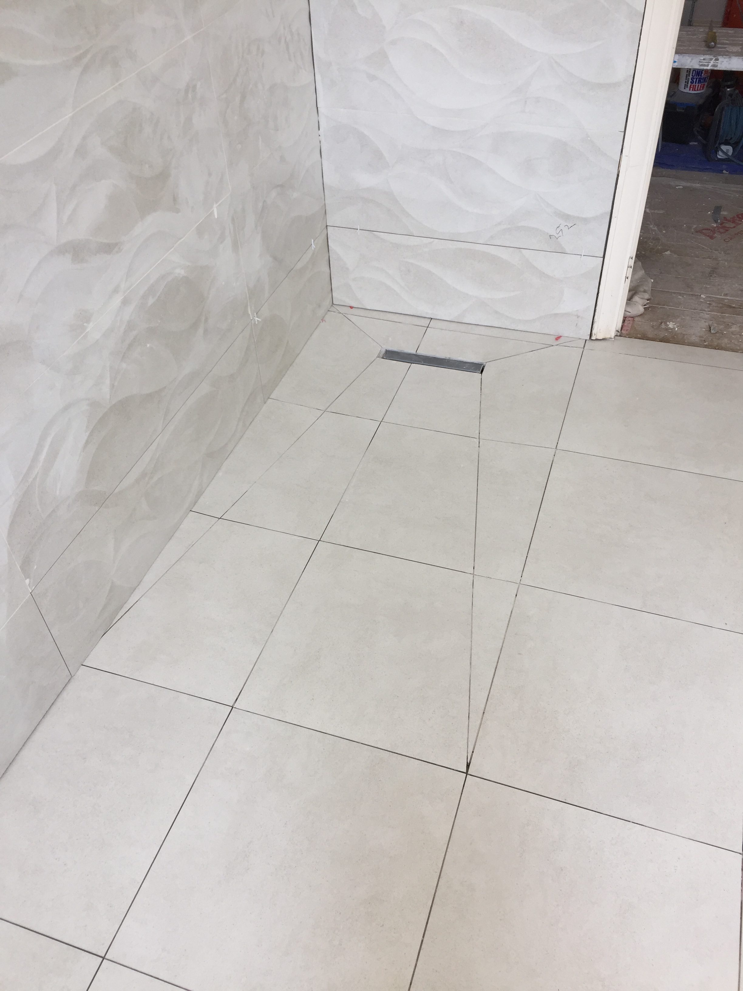 tiled wetroom tray
